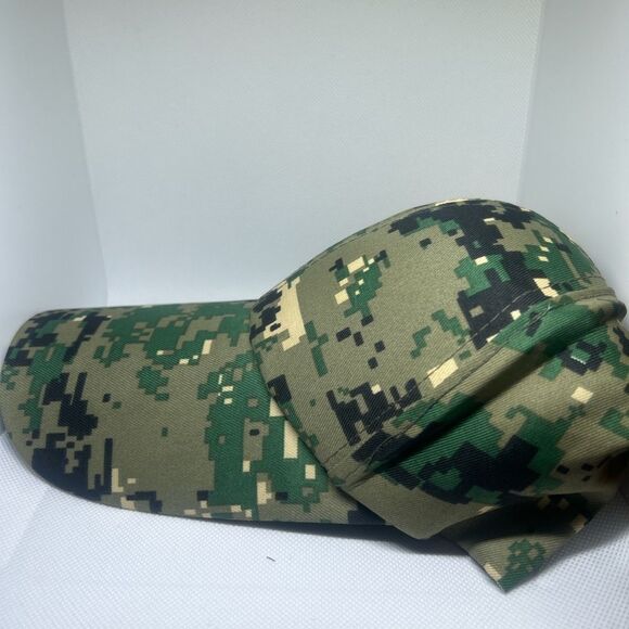 Digital Camo Baseball Cap – Adjustable Fit - Picture 2 of 4
